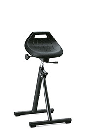 Standing work chairs