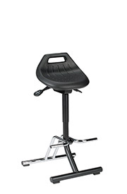 Standing work chairs